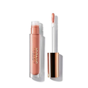 ICONIC LONDON Lip Pumping Gloss | High-Shine, Non Sticky, Lip Gloss infused with Biomimetic Peptide for Voluminous Looking Lips, Cruelty Free, Vegan Makeup, 0.16 Fl oz