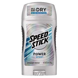 Speed Stick Power Antiperspirant Deodorant Sport 3 oz (Pack of 10)
