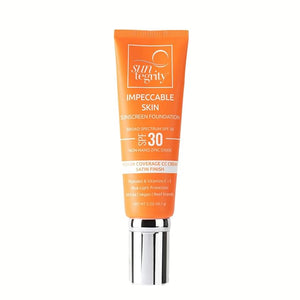 Suntegrity Impeccable Skin - Tinted Sunscreen, Broad Spectrum SPF 30 (Sand) - 2 oz