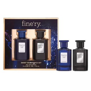 Finery MINI EDP DUO GIFT PACK Eau de Parfum | Women's Perfume 2.02 fl oz With Makeup Remover Pads Gift