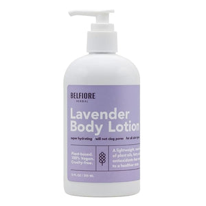 100% Natural Lavender Body Lotion | Organic Plant Extracts | Calming Hydrating &amp Moisturizing | Vegan Non-GMO | Made in the USA | 12 oz