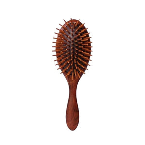 7.9Inch Massage Hairbrush Women Wood Hair Brushes Air Cushion Hair Combs Scalp Massagers Hair Combs
