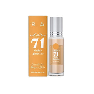 Jasmine Charm Perfume Roll-On | Natural Fresh Floral Scent | Daily Wear For Elegance &amp All-Day Fragrance(2PCS)