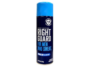 Right Guard Aerosol Sport Powder Dry Antiperspirant 6 oz (Pack of 9)