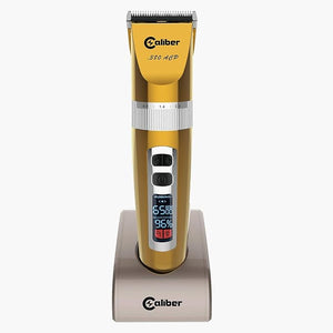 .380 ACP Adjustable Clipper - Professional Barber &amp Stylist Electric Clippers - Quiet Hair &amp Beard Cutting - LED Battery &amp Oil Indicator - Men's Cordless Trimmers - Gold