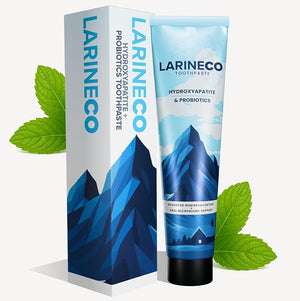 Larineco Nano Hydroxyapatite Toothpaste ? Sulfate Free Remineralizing Toothpaste ? Enamel Care Gentle Whitening Sensitive Teeth ? 4oz