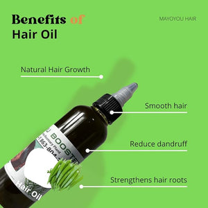 MayouYou Hair Growth Oil Black Bottle Natural Hair Care special 14