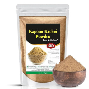 Kapoor Kachri Powder Herbal Supplement for Hair Care &amp Scalp Health 100gm