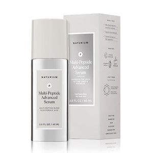 Naturium Multi-Peptide Advanced Serum Jumbo Firming &amp Smoothing Face Serum for Fine Lines &amp Wrinkles with Advanced Multi-Peptide Blend 2 oz