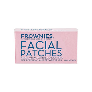 Frownies Forehead and Between the Eyes Wrinkle Patches - Hypoallergenic Facial Patches to Smooth &amp Soften Forehead Wrinkles &amp Eleven Lines - For Overnight Use 144 Patches