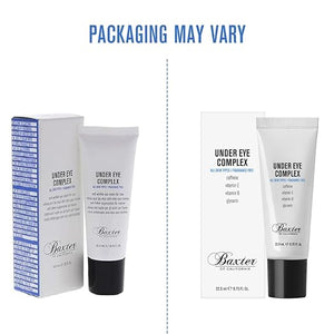 Baxter of California Under Eye Cream for Men Depuffing and Line Reducing Unscented
