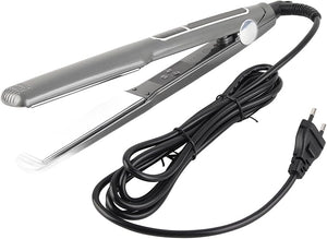 ANGGREK Hair Straightener Multigear Adjustment 480¡ÆF Ceramic Iron EU Plug Sealing Alloy Plate Tourmaline Ceramics Material Even Heat Distribution for Silky Shiny Hair