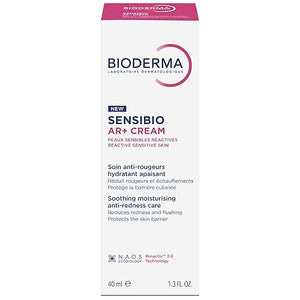 Bioderma Sensibio AR+ Cream Facial Redness Relief Lotion for Sensitive Skin Soothing and Moisturizing Care