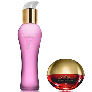 Premier Dead Sea Classic BIOX SERUM and BIOX EYE CREAM Total Age Treatment Anti-Age anti-wrinkle anti-expression marks age defying Complex soft gentle non-tacky 1.7 FL oz. + .34 FL oz.