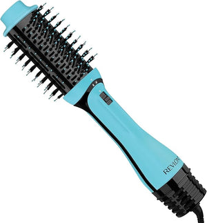 REVLON One Step Volumizer Plus Hair Dryer and Styler | More Volume Less Damage and More Styling Control for Easy and Fast Salon-Style Blowouts Plus Travel Friendly (Mint)