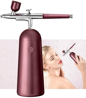 GX Nano Ionic Cold Mist Sprayer Facial Steamer, Portable and Rechargeable Face Humidifier Atomizer, Serum Toner Deep Humidification and Facial Spa, Ladys Gifts Skin Care Tool£¨Purple£©