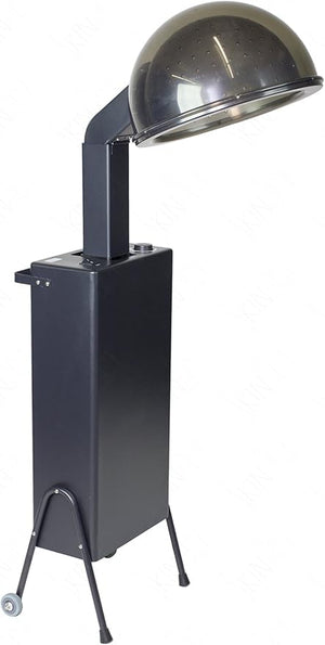 SKINACT Hooded Conditioning Hair Dryer 1150W with Stand 60-Minute Timer Temperature Adjustable Angle &amp Height Adjustable Downdraft Hood