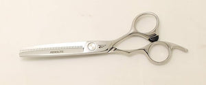ATS-314 Japanese Stainless Steel Professional Thinning Shears-Scissors/Texturizing &amp; Haircut Thinning/Aircraft Alloy Handle/40 Hair Cutting Teeth/Salon/Stylist/Cosmetology/Barber-6.0"- Right Hand