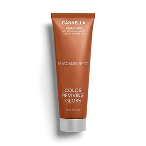 Madison Reed Color Reviving Gloss Cannella - Copper Semi-Permanent Hair Dye Enhances Hair Color &amp Corrects Tone Adds Brilliant Shine Keratin &amp Argan Oil 4 Fl Oz (118 mL)