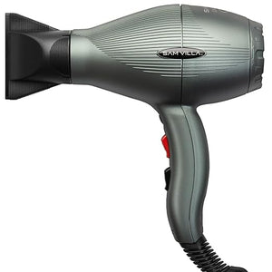 Sam Villa Lightweight &amp Quiet Ionic Professional Hair Dryer With Variable Speed &amp Temperature