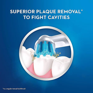 Oral-B Kids Electric Toothbrush Featuring Marvel's Spiderman for Kids 3+