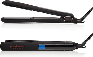 Paul Brown Hawaii Professional Ceramic Flat Iron Premium Hair Straightener for Thin and Thick Hair - Silky Smooth Radiant and Frizz Free Hair Salon Quality Styling Tool 1 inch