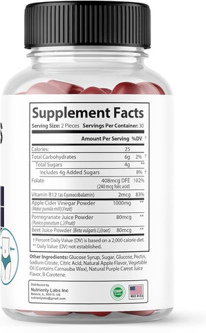 Keto Plus ACV Gummies Advanced Formula 1000mg Maximum Strength 60 Count