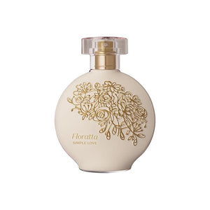 O BOTICARIO Floratta Simple Love Eau de Toilette Long-Lasting Floral Fragrance Perfume for Women 2.5 Ounce