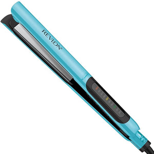 Revlon Lasting Brilliance Digital Hair Flat Iron | Fast Smooth and Shiny Styling (1 in)