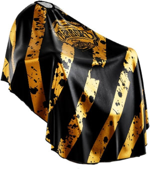 Professional Barber Cape - Hair Cutting Cape with Adjustable Neck Closure Salon Quality Styling Cape for Hairdressers and Barbers - Barber Shop