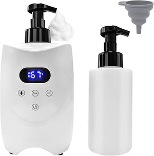 Hot Lather Machine for Shaving Professional Lather Maker for Men Face Shaving Large Capacity Shaving Foam Warmer for Home Salon Barber Shop, with 2 500ml Foam Bottle