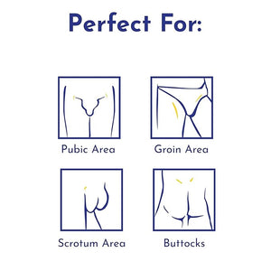 Sheltr Intimate/Private Hair Removal Cream for Men - Painless Faster Soothing for Unwanted Coarse Pubic Hair Suitable For All Skin Types 100ml