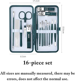 GIFTZS Portable Nail Clipper Set Hand/Foot/Face/Ear Personal Beauty Care Tools Travel Home Portable Package Practical Tool