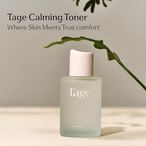 Tage Calming Toner Soothe Sensitive and Irritated SkinKorean Skin Care Cypress Water Vegan Not Tested on Animals (3.38fl.oz /100ml)