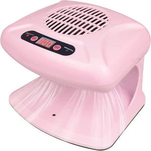 Air Nail Dryer 300W Nail Art Blower with Automatic Sensor Professional Air Nail Fan Blow Dryer for Both Hands and Feet Nail Polish Drying Fan Manicure Tool for Home Salon