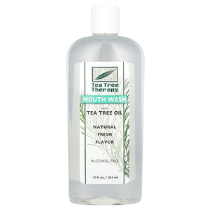 Tea Tree Therapy Tea Tree Mouthwash Alcohol Free-12 Ounce (3 Pack)
