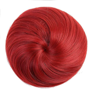 UNNS Hair Bun Clip Synthetic Fiber Hair Extensions Bun Donut Bun Wig Clip Ballet Bun Claw Clip Bun Hair Pieces Women's Hair Accessories Synthetic Hair (Color : H)