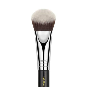 Bdellium Tools Professional Makeup Brush - Maestro Series 988 BDHD Phase I Large Foundation/Powder - With Soft Synthetic Fibers For Application &amp Blending (Black 1pc)