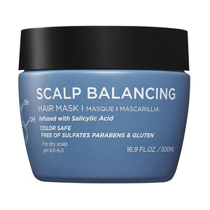 Luseta Scalp-Balancing Hair Mask for Women Reducing Build-up with Salicylic Acid Anti-Dandruff Hair Mask for Women Clarifying Refreshing pH-Balanced 16.9 Oz
