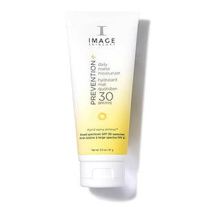 IMAGE Skincare PREVENTION+ Daily Matte Moisturizer SPF 30 Zinc Oxide Mattifying Face Sunscreen Lotion Amazon Exclusive
