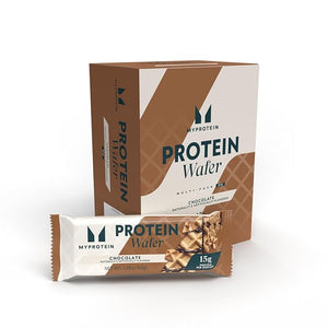 Myprotein Protein Bars Crispy Protein Wafers 15g High Protein Snacks Box of 10 Chocolate Wafers Packs Milk &amp Whey Protein Isolate Light &amp Crunchy