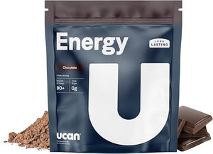 UCAN Energy Powder Chocolate Energy Keto Sugar-Free Pre &amp Post Workout for Men &amp Women Non-GMO Vegan Gluten-Free Great for Runners Gym-Goers and High Performance Athletes | 28 Servings