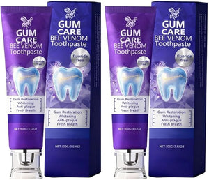 Teeth Whitening Toothpaste - Fresh Breath, Gum Care &amp; Enamel Strengthening, Daily Oral Cleanse with Long-Lasting Mint, 2X Use(2PCS)