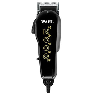 Wahl Professional Taper 2000 Clipper Adjustable Blade High-Performance Corded Electric Hair Cutting Tool Black