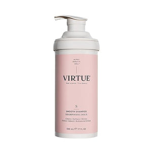 VIRTUE Smooth Sulfate Free Shampoo for Frizz Control for Curly Hair Safe for All Hair Types Color Safe