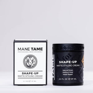 MANE TAME Shape-Up Matte Styling Cream 3.3oz.