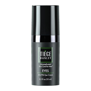 Tiege Hanley Eye Cream for Men Morning and Night Under Eye Cream With Hyaluronic Acid and Vitamin B3 Helps Reduce the Look of Dark Circles and Puffiness Anti Aging Men¡¯s Skin Care 0.5 Oz 2 Pack