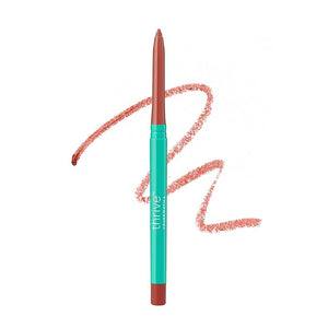 Thrive Causemetics Lip Filler Long-Wearing + Plumping Lip Liner, Shea Butter Hydrating Lip Plumper Retractable Lip Liner Pencil, Built In Sharpener, Vegan &amp; Cruelty Free, Erika (Terracotta)