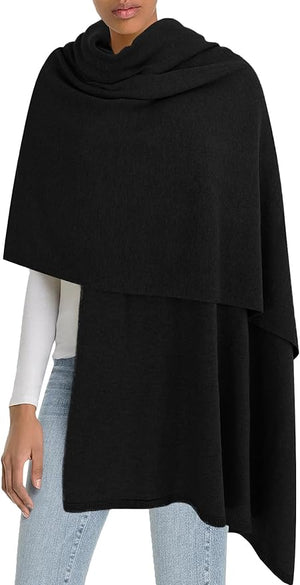 Moss Rose Women's Shawl Wrap Poncho Ruana Cape Open Front Cardigan Shawls for Fall Winter