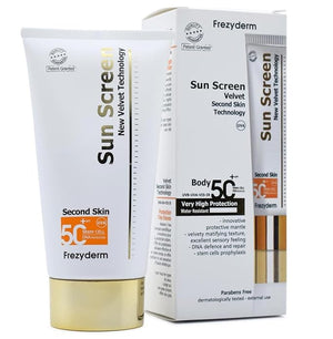 FrezyDerm Sun Screen"Velvet" Second Skin Technology Body SPF50+